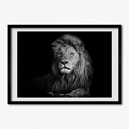 Cadre photo affiche 70x50 cm Tulup tableau cadre en bois Lew