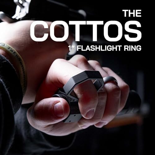 image for Triton Cottos 6061 T6 Aluminum Flashlight Ring for Most 1