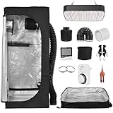 Ensemble De Culture De Set Complet, avec Lampe De Culture À Spectre Complet LED, 60x60x14...