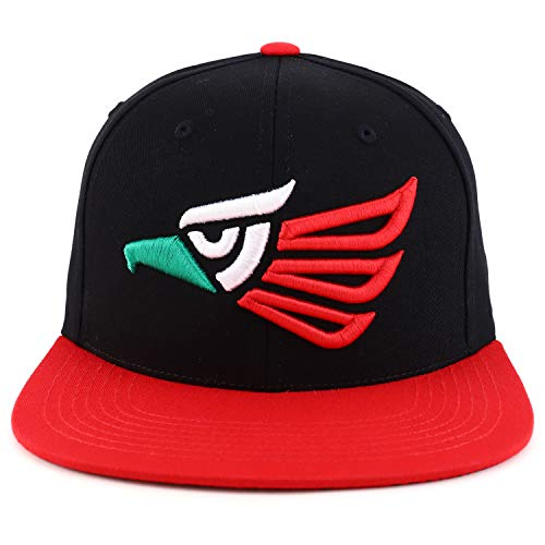 Image of Trendy Apparel Shop Hecho En Mexico Eagle 3D Embroidered Snapback Cap