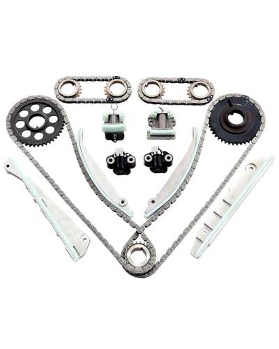 SCITOO Timing Chain Kit fits for 2003 2004 NAPA90387S for ford Mustang for Lincoln Aviator Mercury Marauder 4.6L