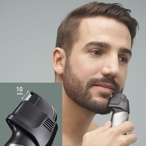 ER-GY60-H503 - Rifinitore Per Barba E Dettagli 3-In-1, Ricaricabile, Argento - 4