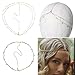 Crystal Long Tassels Head Chain Bridal Jewelry Rhinestone Forehead Fashionable Headpiece For Ladies Hair Accessory Women Wedding Hair