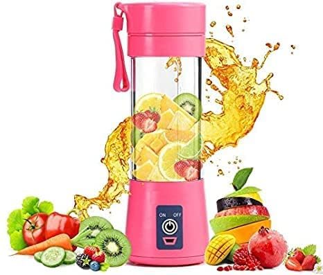 SK BHARGAV 2-USB Portable & Rechargeable Electric USB 6 Blades Juice Cup Maker Juicer Bottle Blender Grinder Fruit Mixer, Bottle for Home and Travel 380 ml (Multi color) (B0CR7CRMSB) Amazon Price History, Amazon Price Tracker