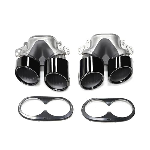 Embout d'échappement Mercedes Classe A W177 look A45 finition noire