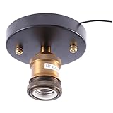 Luces de pared: esta hermosa lámpara de pared/techo encajaría muy bien en muchas decoraciones, lámpara de techo vintage