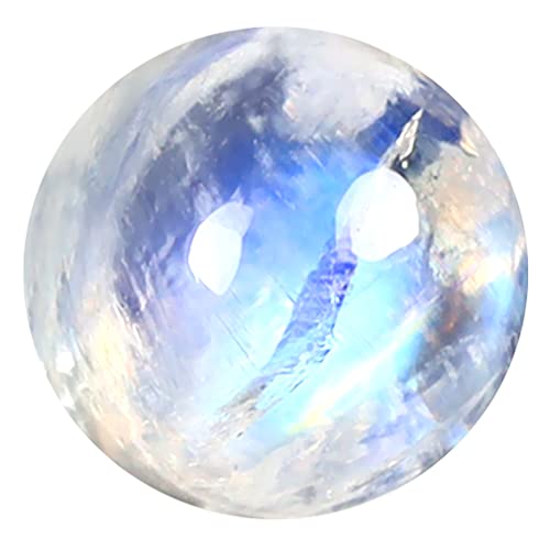 Pierre précieuse lune AAA de 7mm idéale pour sublimer une bague en argent