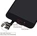 FFtopu for iPhone 6 Screen Replacement Black, LCD Touch Display Digitizer Assembly with Home Button, Front Facing Camera Proximity Sensor, Ear Speaker and Full Repair Tools