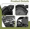 Cubierta lateral de embrague compatible con Husqvarna 545 555 556 560 XP, pieza 501846101 8