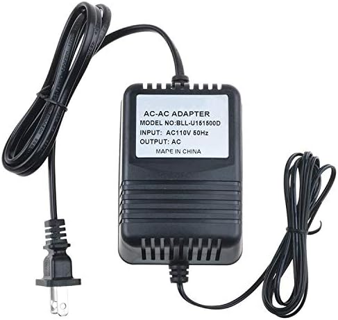 SLLEA 9V AC/AC Adapter for Black & Decker CHS6000 6-Volt 6V DC Handisaw B&D 90509774 Charger