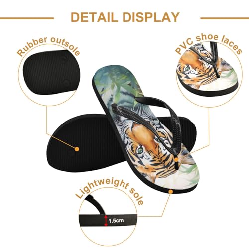 Tiger Flip Flop Beach Summer Casual Sandal for Women & Men Shower Shoes 208569052
