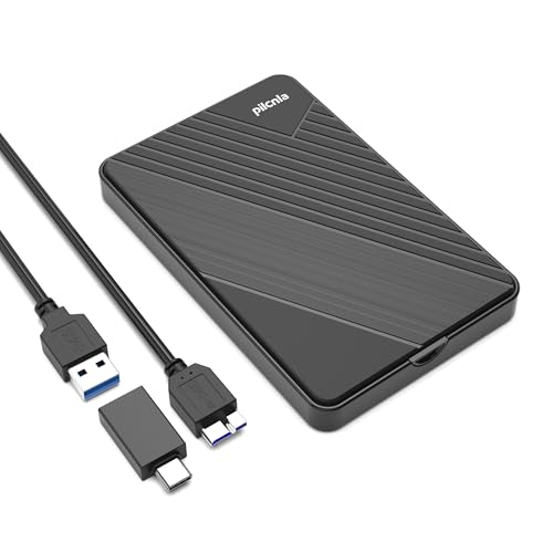 Carcasa externa SATA a USB para disco duro 2.5 pulg miniatura 1