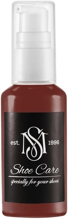 Universal Leather Dye - NCS S 6030-Y90R Blackish Red Brown - High Coverage Leather Paint for Shoes, Bags, Canvas & Sneakers by MAVI STEP - 0.85 fl oz / 25 ml