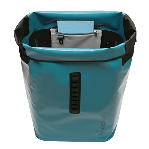 ANDERSEN Einkaufstrolley - Royal Shopper Ortlieb Petrol 49 L Handwagen, wasserdicht, wetterfest, Aluminium, klappbar, leise Räder – Bild 4