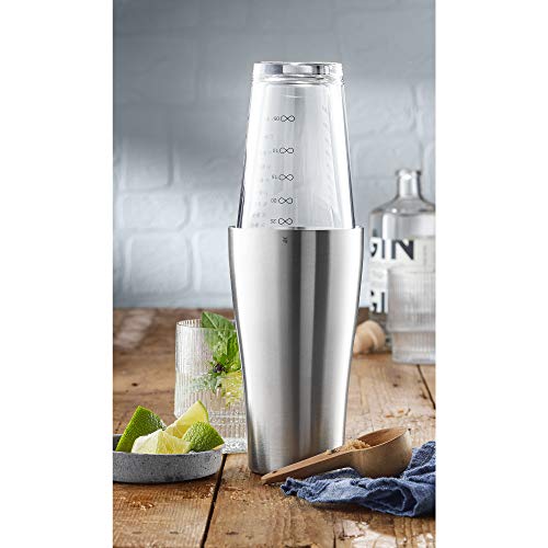 WMF Clever&More Cocktail Set 2-teilig, 600ml, spülmaschinengeeignet & Gourmet Küchensieb klein 8 cm, Teesieb Edelstahl… - Image 4