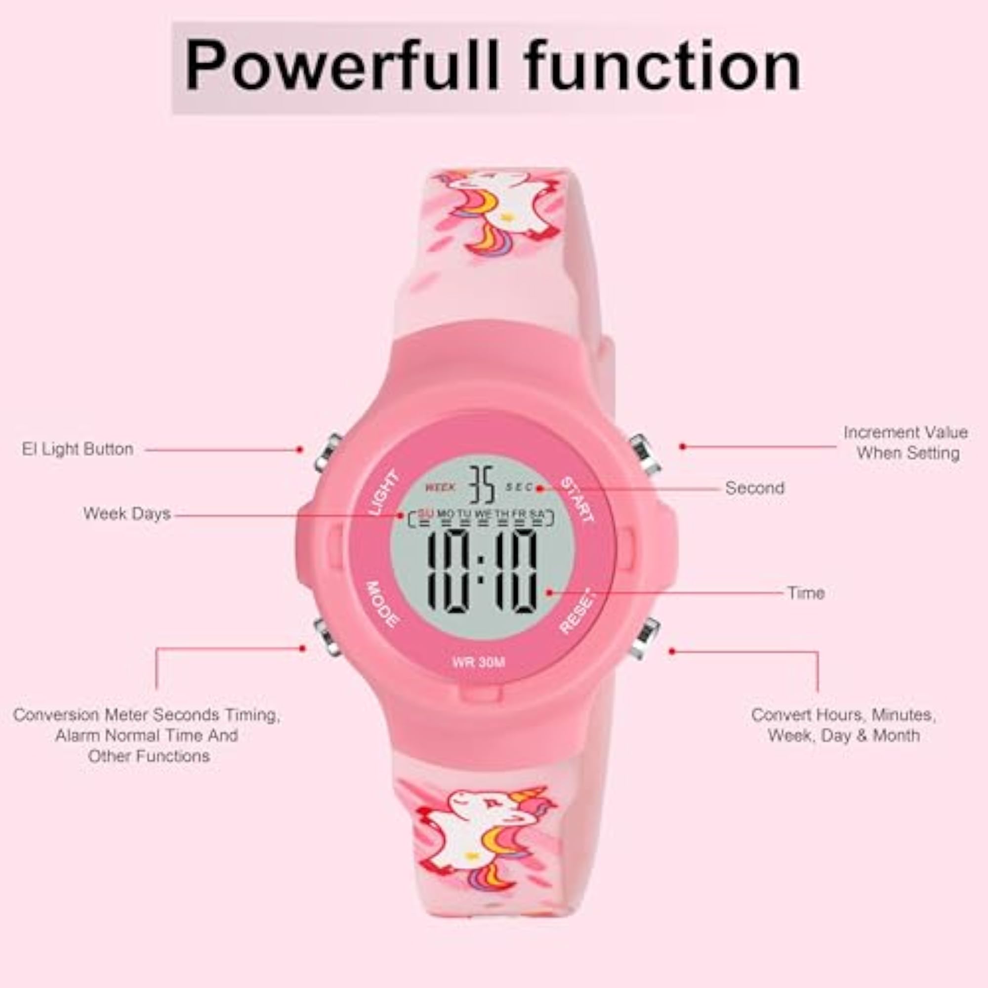 Kids Multi Function Digital Watch