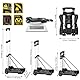 MAXBROTHERS Sackkarre Klappbar,40kg / 88lbs Leichtgewichtiger Transportkarre Klappbar,Kompakter Aluminiumlegierungs Sackkarren, für Reise, Umzug und Bürogebrauch