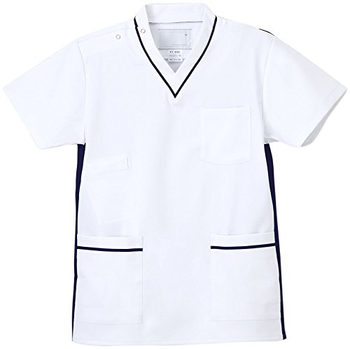 ナガイレーベン NAGAILEBEN 男女兼用上衣 FT4492 Mサイズ Tネイビー