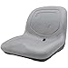 High-Back Plastic Drain Hole Seat