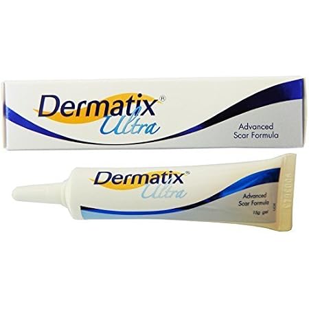 Amazon Com Dermatix Ultra Advanced Scar Gel Reduction Treatment Surgery Keloid Burn Wounds Scar Reduction 15 G Free For You Beauty Gift By Dermatix Health Household