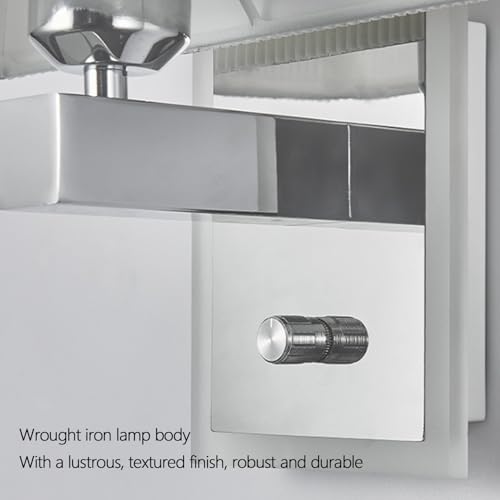 Aplique de pared LED retro industrial con interruptor y luz blanca para interior 4