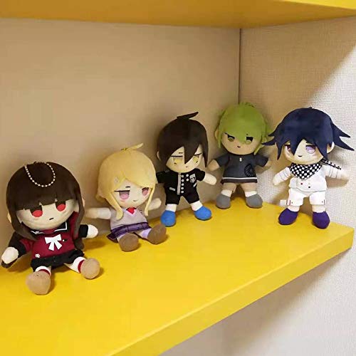 Momota Kaito Plushie, Saihara Shuichi Plush, Harukawa Maki Anime Plushies, Nagito Komaeda Toy Doll Keychain Bag Pendant (Momota Kaito) #TOP4