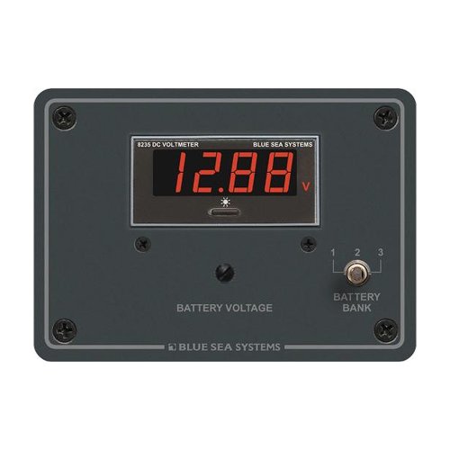 BLUE SEA 8051 PANEL 7-60 VDC pour sécuriser l énergie en camping-car et bateau