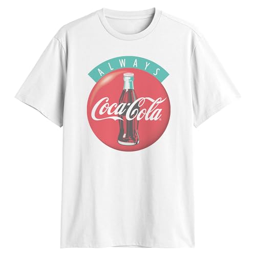 Coca-Cola Camiseta com logotipo adulto Coke It's Always Nautical 80's