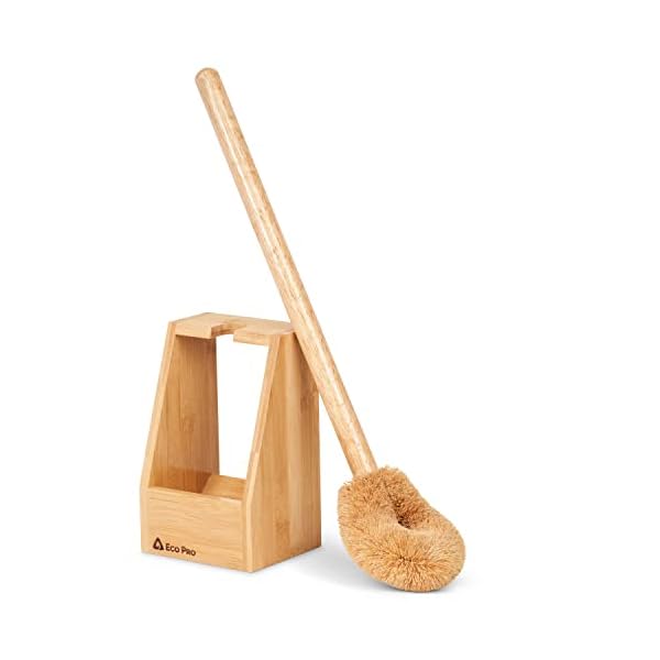 Eco Friendly Toilet Brush, Bamboo Toilet Brush, Eco Coconut Toilet