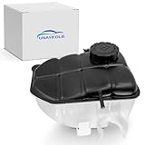 UnayKolb 603-284 Engine Coolant Reservoir Tank With Cap Compatible With Mercedes-Benz 2001-2009 C230/C240/C280/C32/C350/C55/CLK320 AMG 2035000049