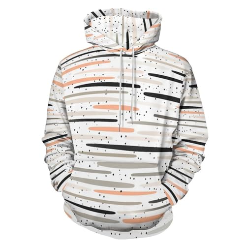Sweat à capuche pour hommes style médiéval rétro automne
