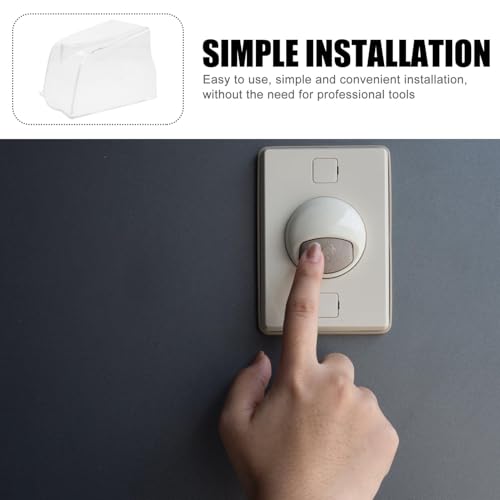 Evita averías de lluvia con este protector de timbre exterior transparente 4