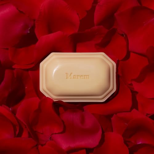 Image of Caswell-Massey Marem Natural Bar Soap for Women, Moisturizing Body Soap Bar for All Skin Types, Made with Essential Oils & Plant-Based Formula for Soft Skin, Made in USA, 3x3.5 oz Gift Set