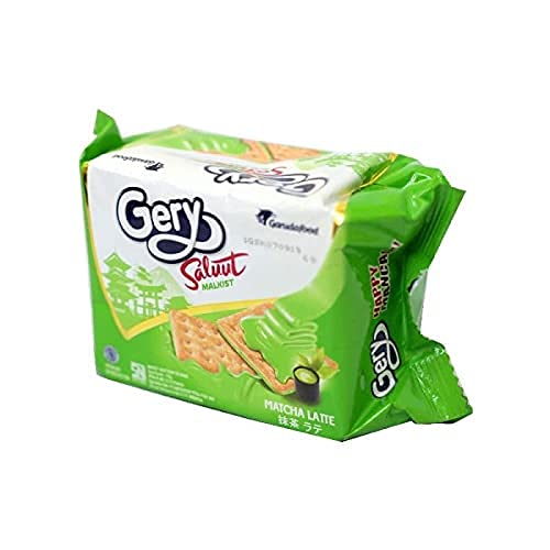 Galletas Gery Saluut Crackers Matcha Latte 110gr Pack x 8 miniatura 2