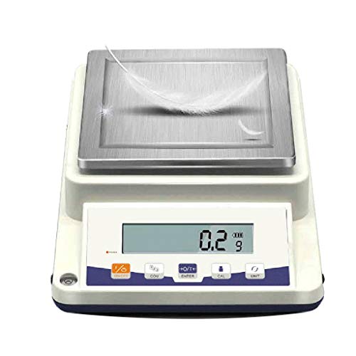 Electronic Precision Balance High Scale Digital Accurate Lab Laboratory Industrial Weighing and Counting Scientific Jewelry Kitchen Scales Multifunctional Weigh(3100g/0.1g)