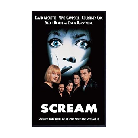 FatCat Wall Graphics Scream - 1996 Movie Poster Frameless Gift 12 x 18 inch（30cm x 46cm）-LT-071 Cover