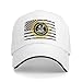 MTQWNZDYR LAPD Swat Men's and Women's Casual Baseball Caps - Breathable Adjustable Sports Caps White