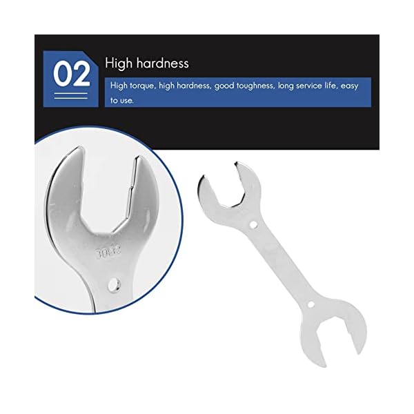 SCHL¨¹ssel - Fahrrad Steuersatz SCHL¨¹ssel Schraubenschl¨¹ssel 30 32 36 40Mm Multi- Reparatur Werkzeug – Bild 7