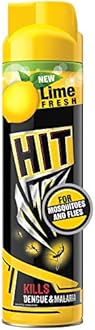 HIT Flying Insect Killer - Mosquito & Fly Killer Spray (200ml) | Lime Fragrance | Instant Kill | Protection from Dengue & Malaria | pack of 1