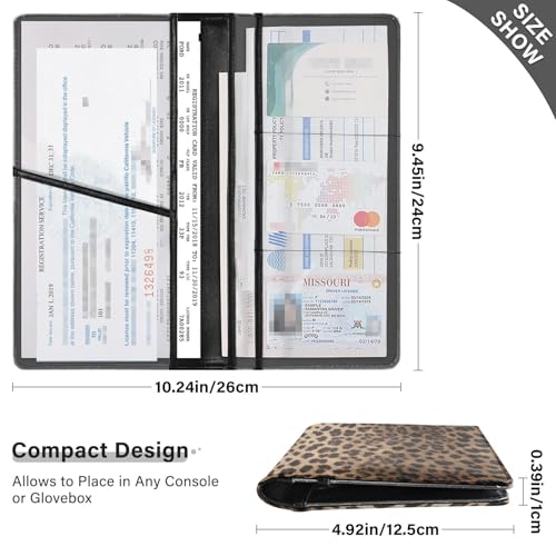 Organizador De Documentos Para Auto Slim miniatura 3