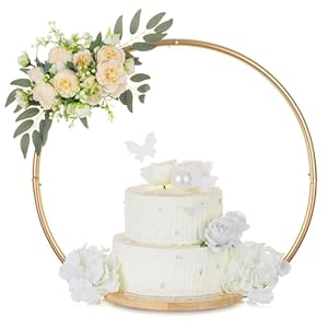 Hanobe Gold Cake Stand for Wedding:...