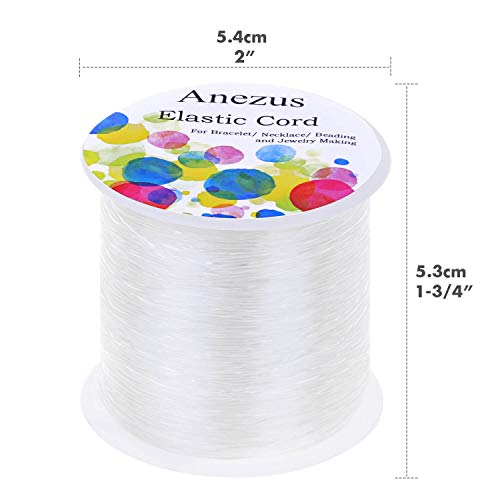 Anezus ESB-01 Elastic String For Bracelets, Anezus 0.7Mm Elastic Bracelet String Beading String Jewelry String Stretch Cord thumb #2