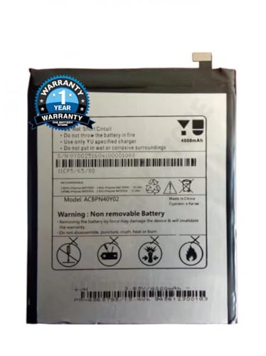 Image of THE BATTERY STORE Original ACBPN40Y02 Battery for Micromax YU 5530 YU5530 YUNICORN Battery with 1 Year Warranty**** (PP209)