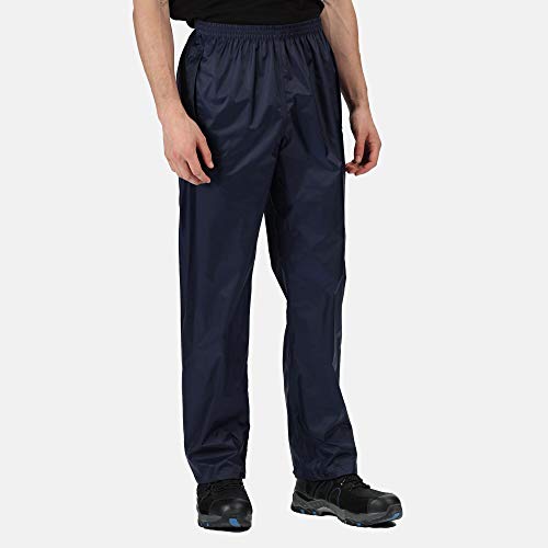 Regatta Pantalones Profesionales Pro Packaway Impermeables y Transpirables para Hombre, Resistentes al Viento - imagen 2