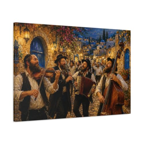 Jewish Joy in Music art mural juif pour célébrer l'histoire et l'amour de la musique