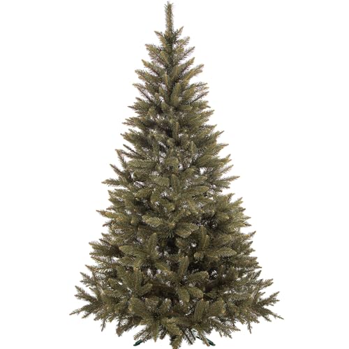 SPRINGOS Árvore de Natal artificial abeto do cáucaso 150 cm árvore de Natal real