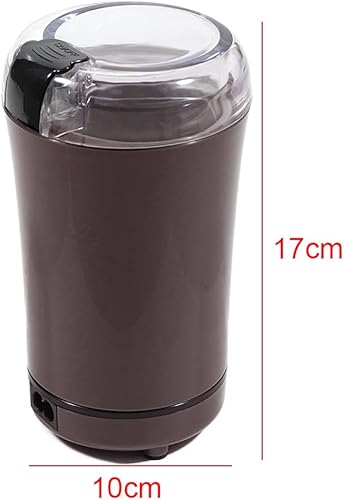 Miniatura 2 de Molinillo de café eléctrico, molienda rápida de cuchillas para granos de café, especias, nueces de hierbas, granos, control de un solo toque, hoja