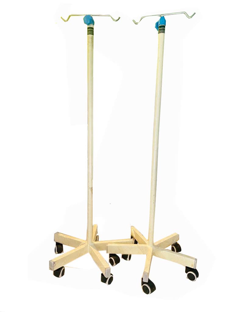 P.M.P.S Hospital I.V. Stand With Wheel (Pack of 2) (B07K1TNLH6) Amazon Price History, Amazon Price Tracker