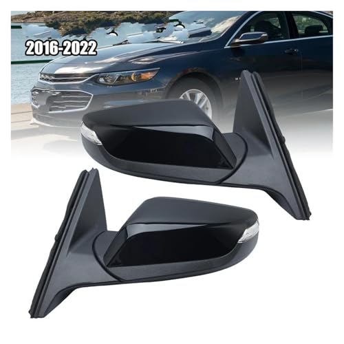 Rétroviseur extérieur 12 fils compatible Chevy Malibu 2016-2022 version US