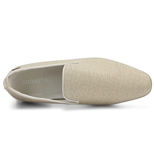 UUBARIS Mens Dress Loafers Tuxedo Suit Slip on Shoes3